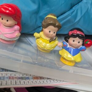 Fisher-Price Princess Figures - Red, Yellow, Blue